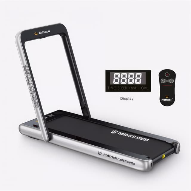 Hattrick Expert Pro 3.0 HP Katlanabilir Koşu Bandı - Gri