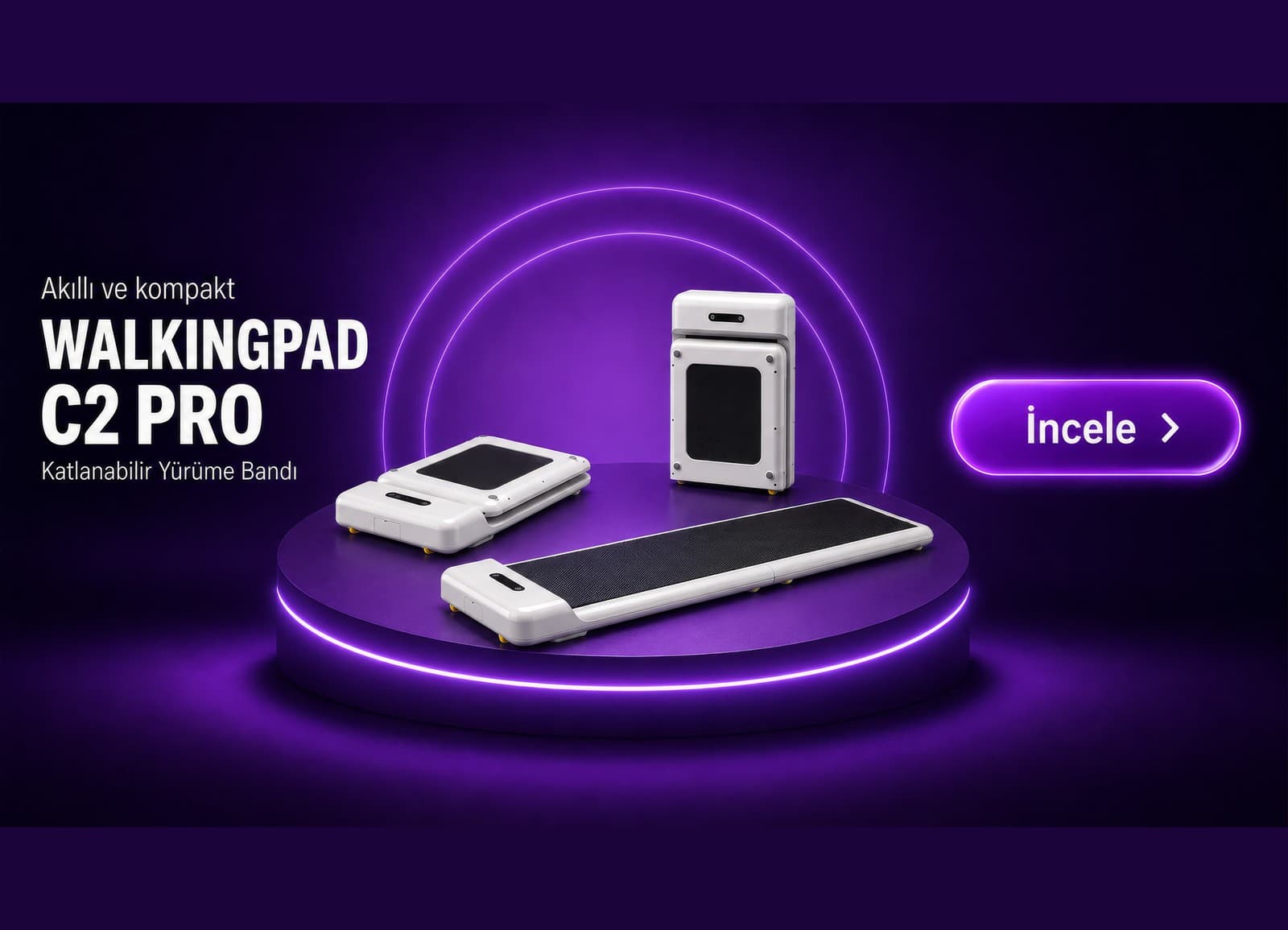Walkingpad C2 Pro Katlanabilir Yurume Bandi