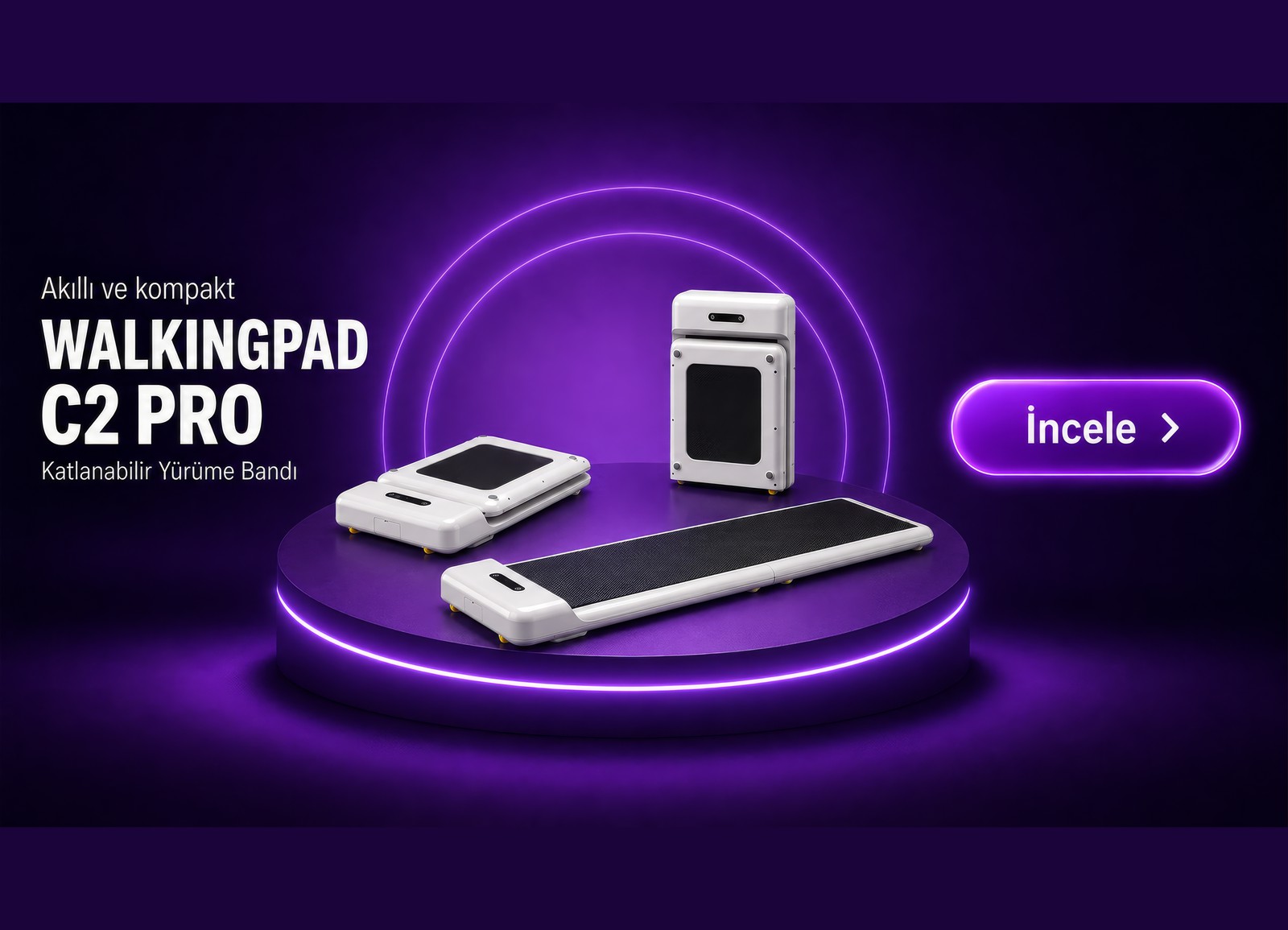 Walkingpad C2 Pro Katlanabilir Yurume Bandi