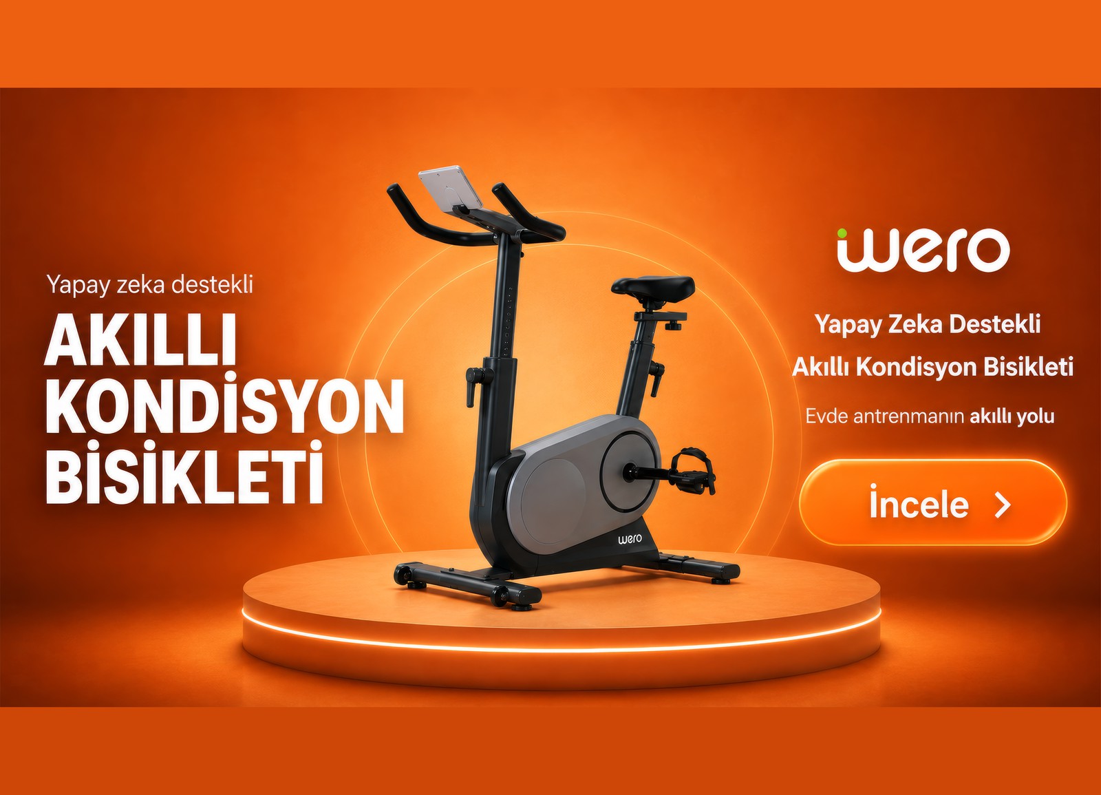 Wero Yapay Zeka Destekli Akilli Kondisyon Bisikleti